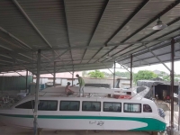 Vỏ tàu du lich bằng composite