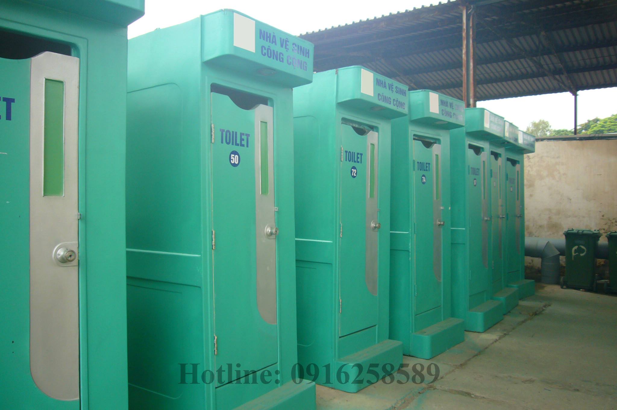 Cho thuê nhà vệ sinh di động 24h