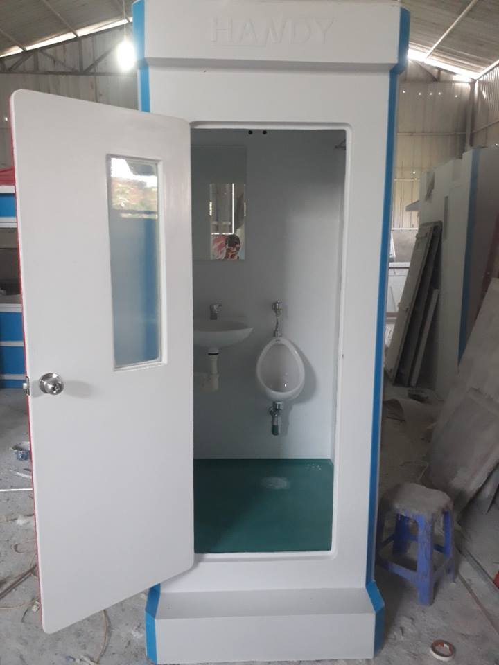 Nhà vệ sinh di động lắp châuk tiều nam INAX