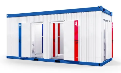 Nhà vệ sinh công cộng Nam - Nữ 4 cửa
