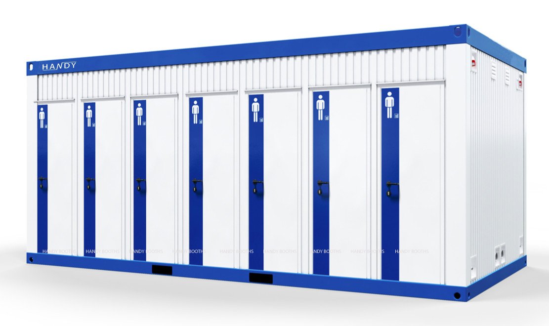 Nhà vệ sinh container 14 phòng